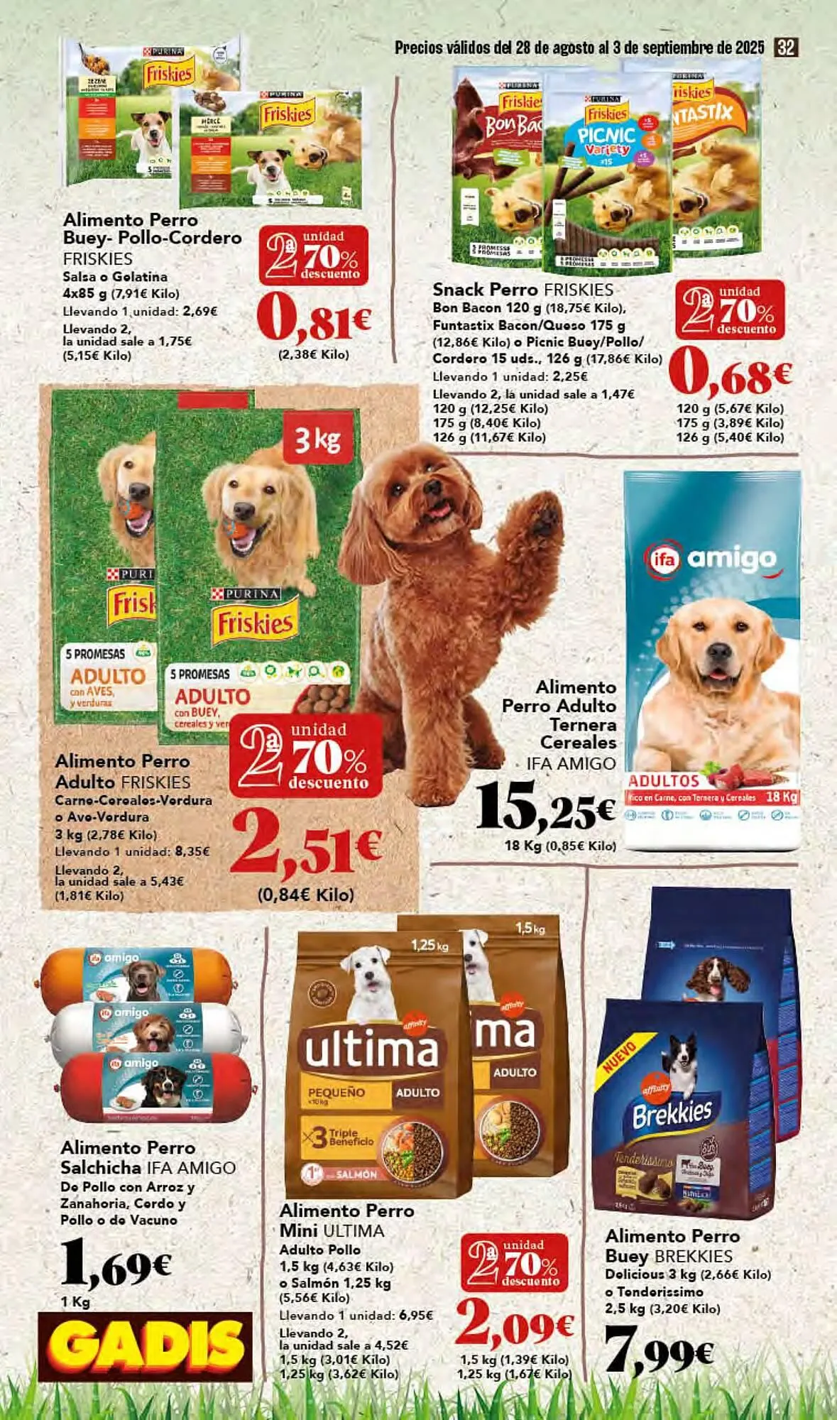 Catálogo de Folleto Gadis 28 de agosto al 3 de septiembre 2025 - Página 32