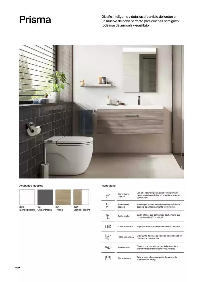Catálogo de Colecciones de Baño, Muebles y Accesorios 9 de enero al 31 de diciembre 2025 - Página 194