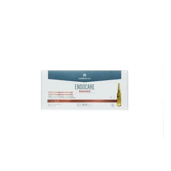 Endocare Radiance C 20 Proteoglicanos Ampollas Piel Seca 30amp