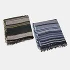 Bufanda de hombre de rayas multicolor