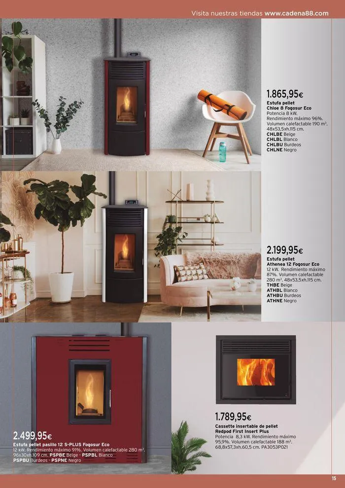 Catálogo de Calor, prepárate para el invierno! 17 de septiembre al 28 de febrero 2025 - Página 15