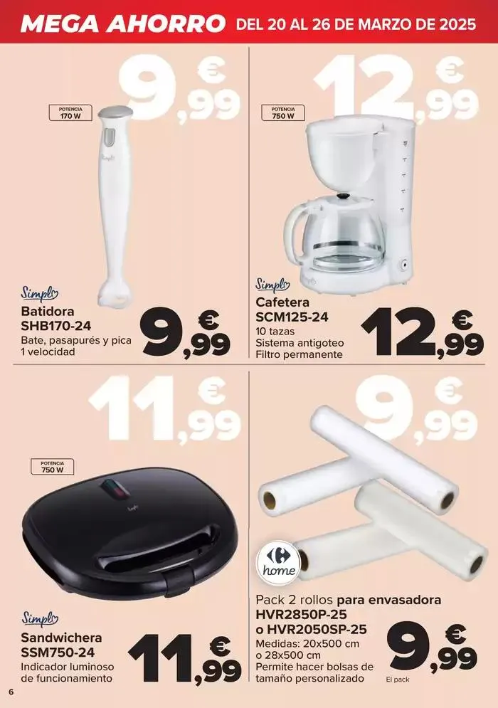 Catálogo de MEGA AHORRO 20 de marzo al 26 de marzo 2025 - Página 6