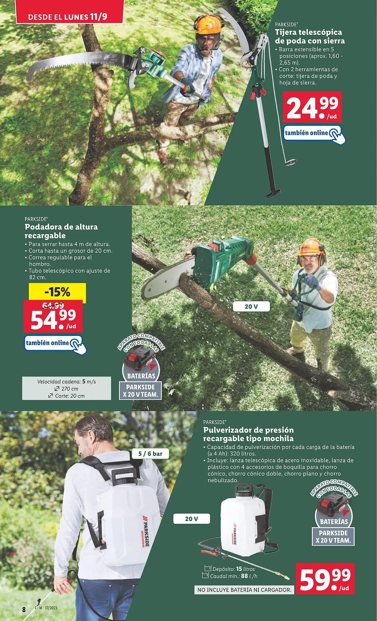 Catálogo de Folleto Lidl 11 de septiembre al 17 de septiembre 2023 - Página 8