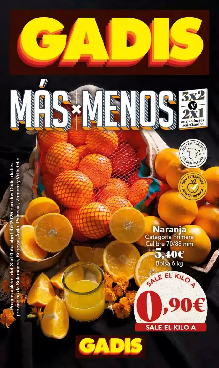 Catálogo de Precios válidos del 3 al 9 de abril 3 de abril al 9 de abril 2025 - Página 1