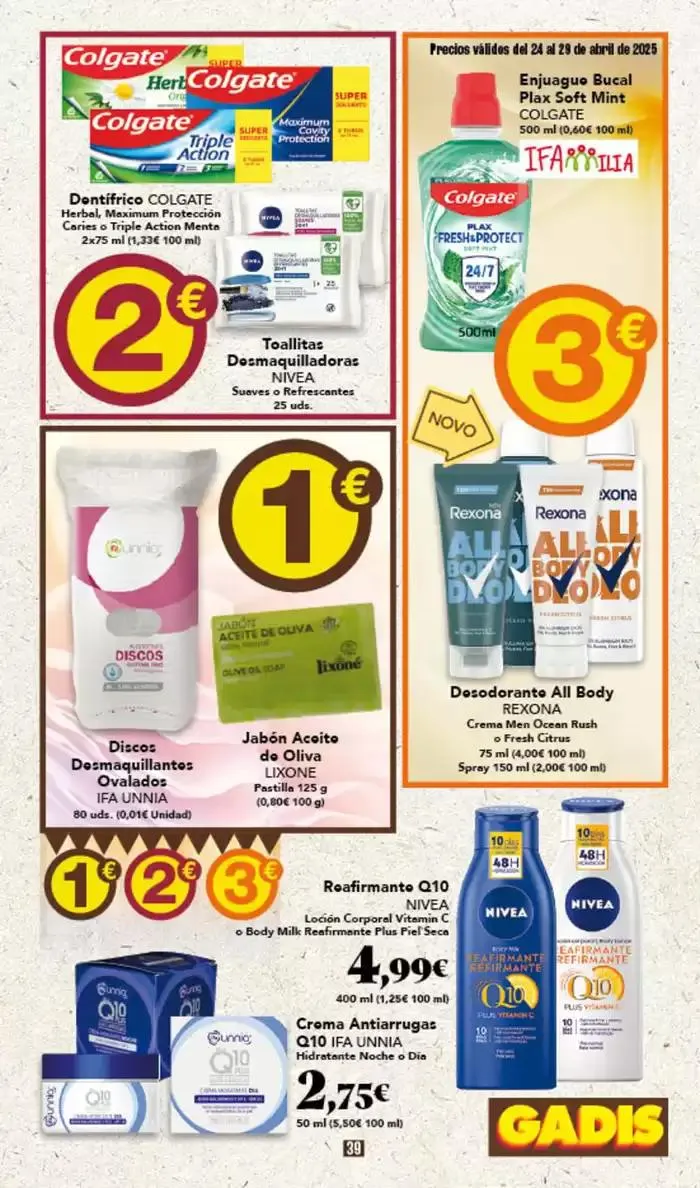 Catálogo de Especial Precios Redondos 24 de abril al 29 de abril 2025 - Página 39
