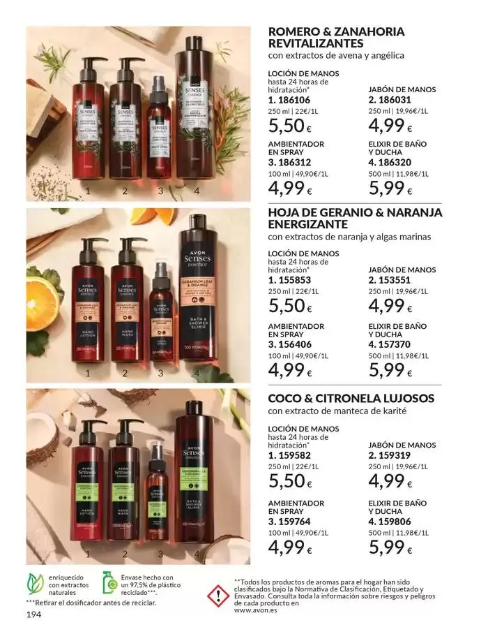 Catálogo de Catálogo AVON Mayo 2 de mayo al 31 de mayo 2025 - Página 194