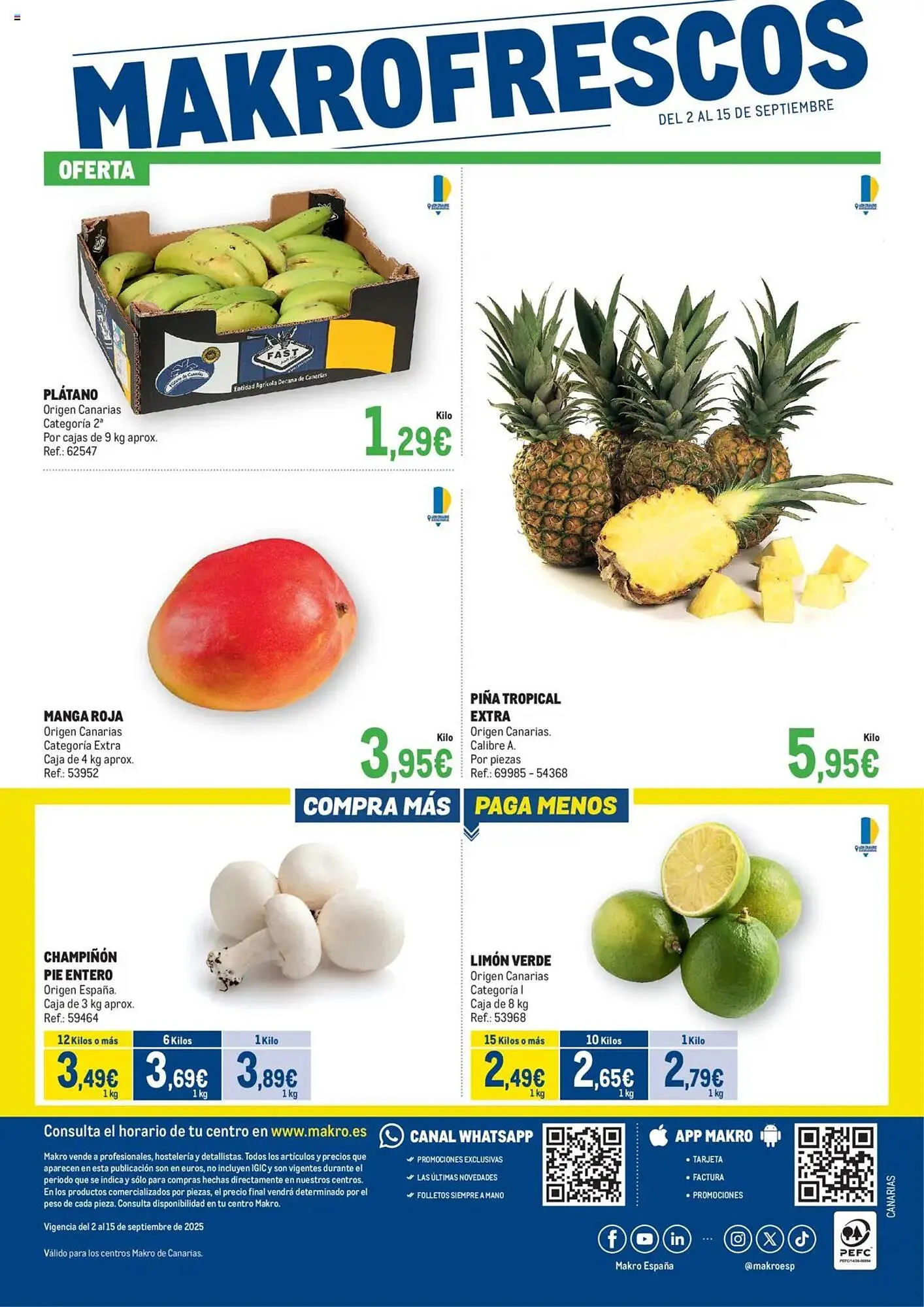 Catálogo de Catálogo Makro 2 de septiembre al 15 de septiembre 2025 - Página 2