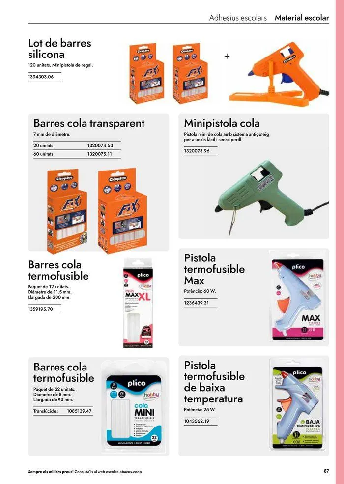 Catálogo de Catàleg Escolar 24-25 Abacus cat 19 de junio al 31 de marzo 2025 - Página 186