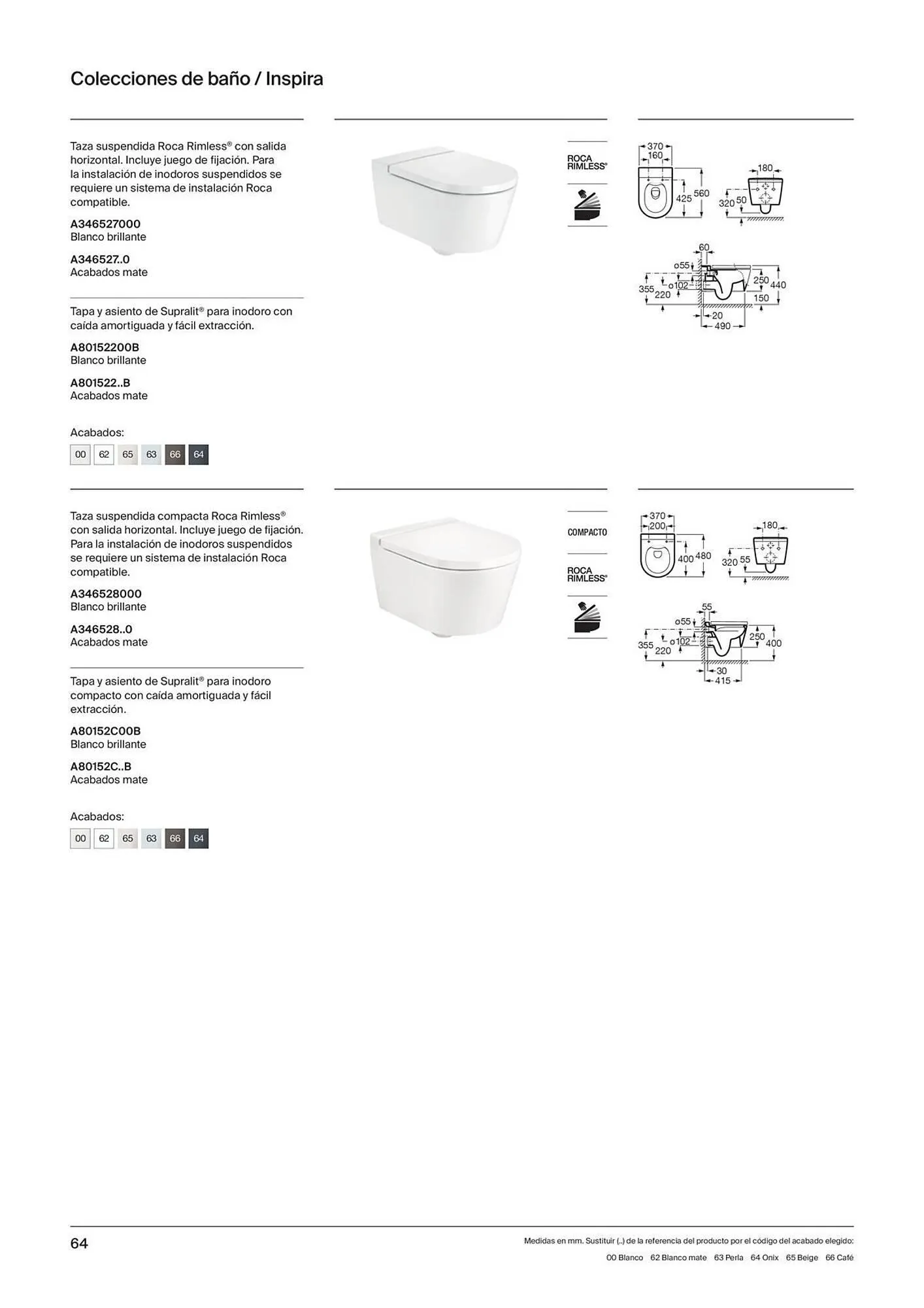 Catálogo de Folleto Roca 21 de noviembre al 31 de diciembre 2023 - Página 66