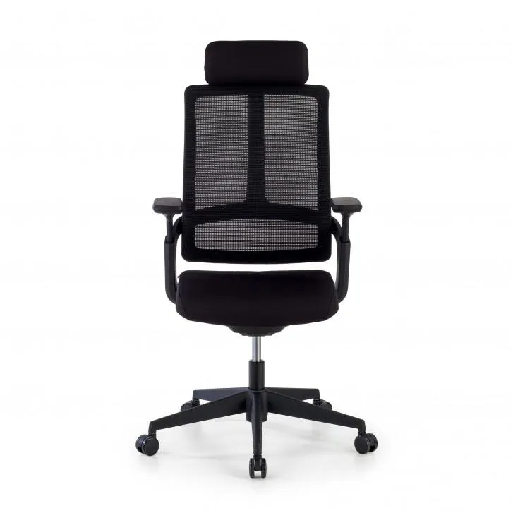 Silla de Oficina Ergonómica Team black, Máxima Tecnología y Calidad
