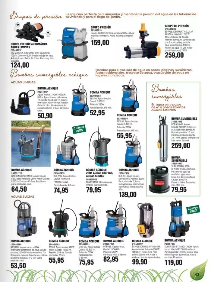 Catálogo de Jardin Coinfer 2025 14 de marzo al 30 de septiembre 2025 - Página 43