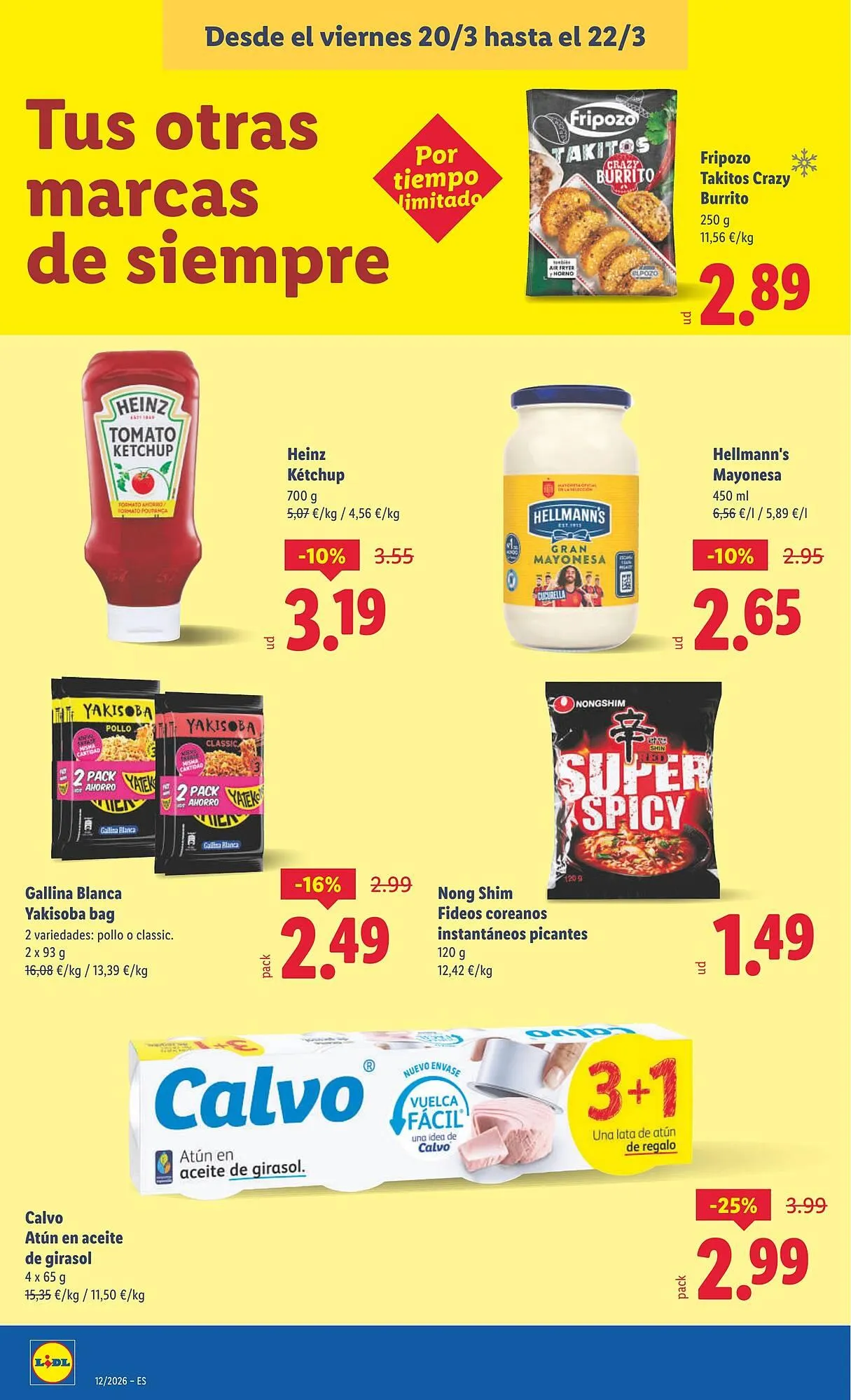 Catálogo de Catálogo Lidl 16 de marzo al 22 de marzo 2026 - Página 40