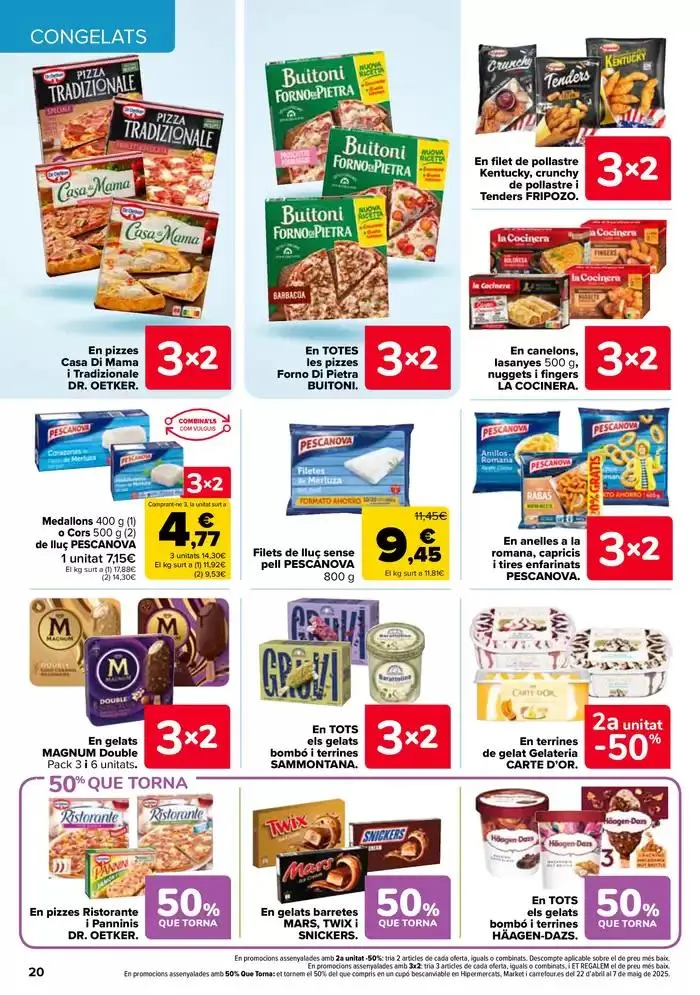 Catálogo de 50% QUE VUELVE + 3x2 10 de abril al 21 de abril 2025 - Página 20