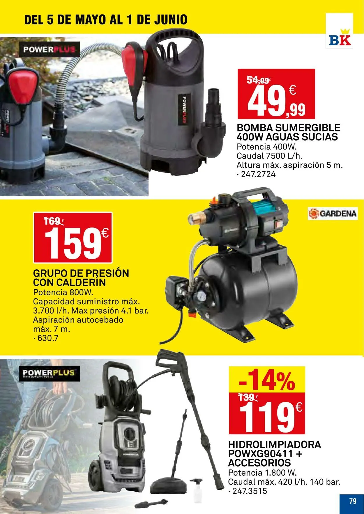 Catálogo de Bricoking Oferta actual 9 de junio al 23 de junio 2025 - Página 79