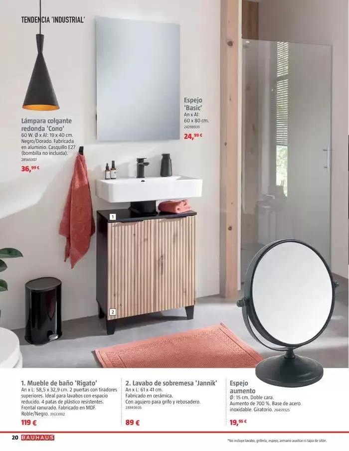 Catálogo de Renueva baños y cocinas 27 de febrero al 25 de marzo 2025 - Página 20
