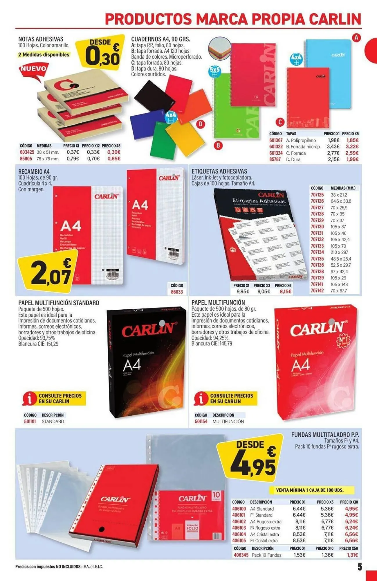 Catálogo de Folleto Carlin 13 de junio al 11 de octubre 2025 - Página 5