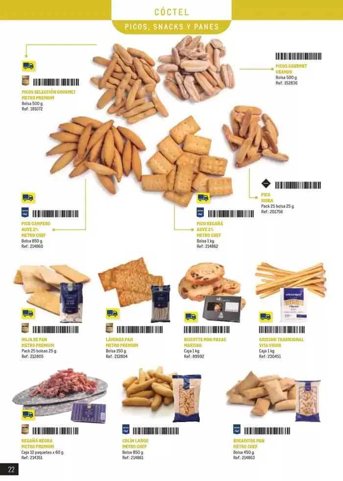 Catálogo de Especial Catering 25 de febrero al 30 de septiembre 2025 - Página 22
