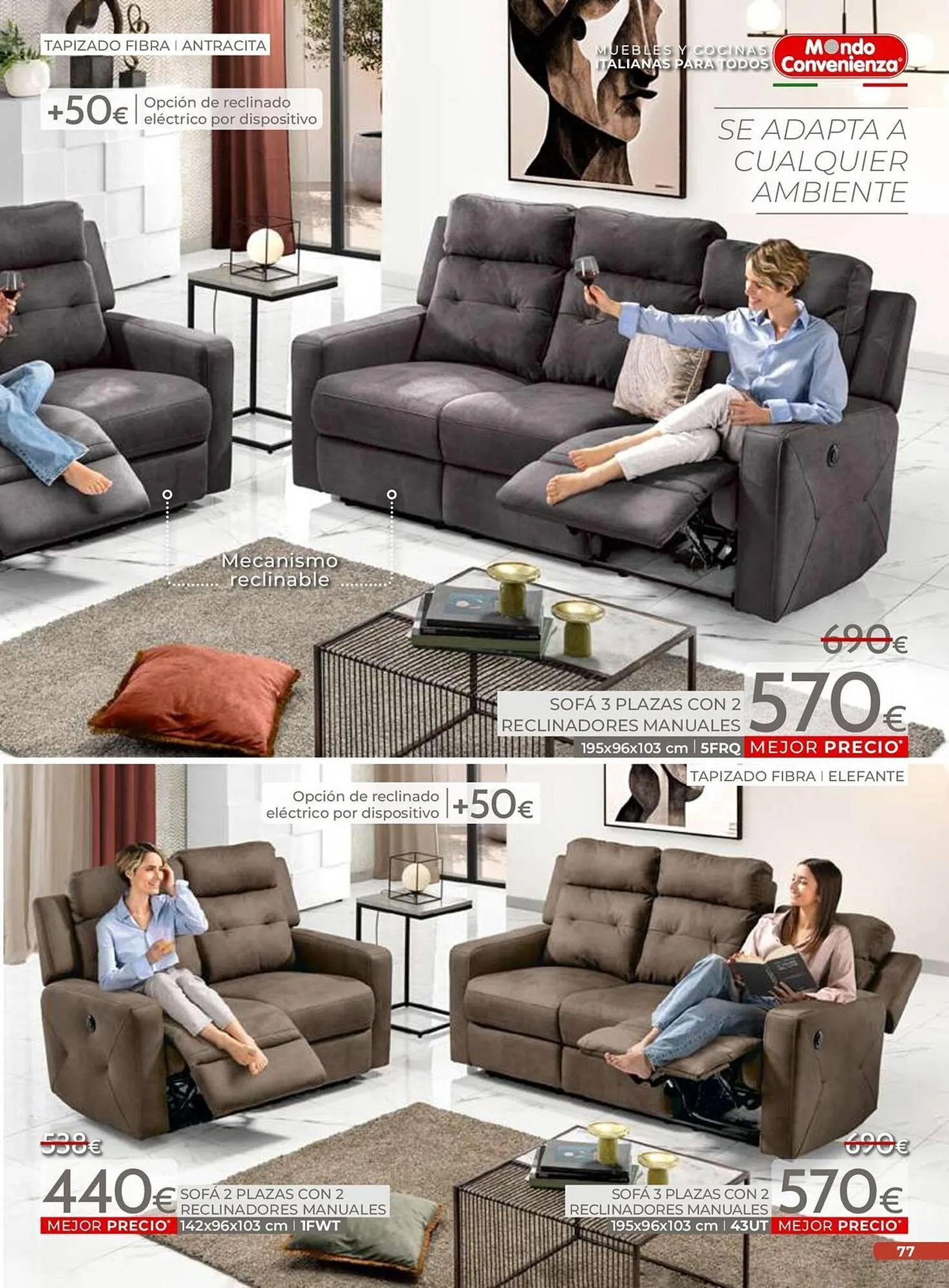 Catálogo de Catálogo Mondo Convenienza 2 de octubre al 28 de febrero 2026 - Página 79