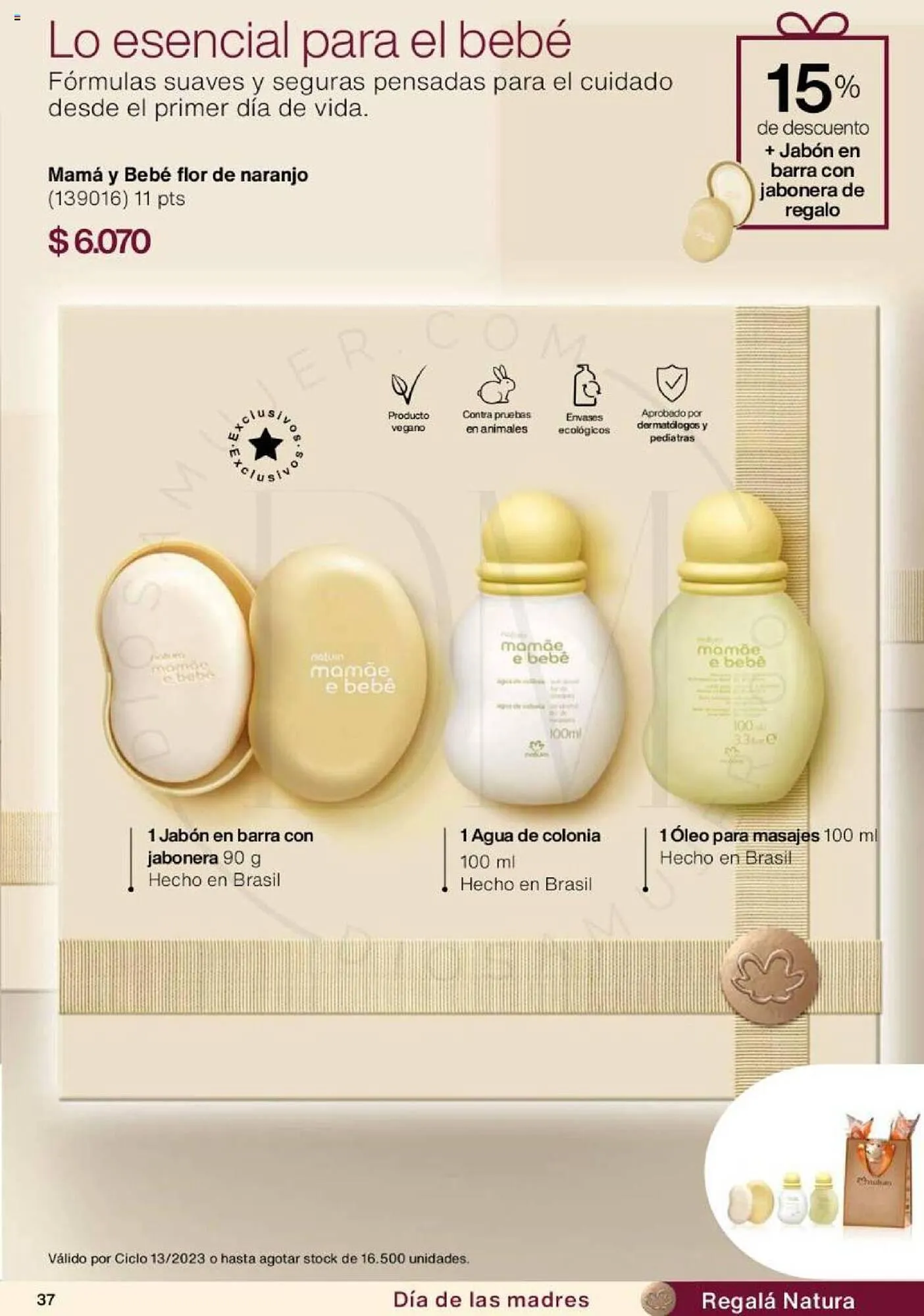 Catálogo de Folleto Natura 1 de septiembre al 30 de septiembre 2023 - Página 37