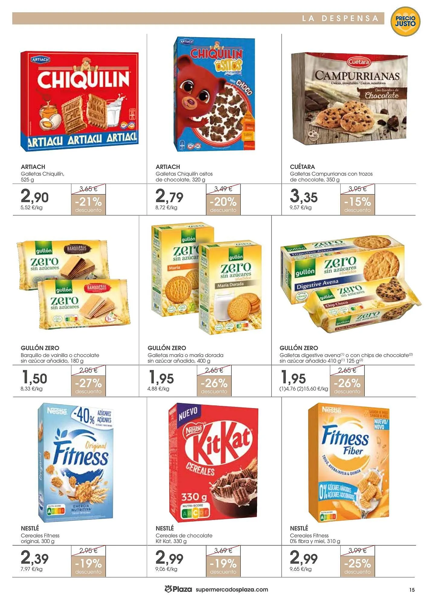 Catálogo de Folleto Supermercados Plaza 10 de abril al 22 de abril 2026 - Página 15