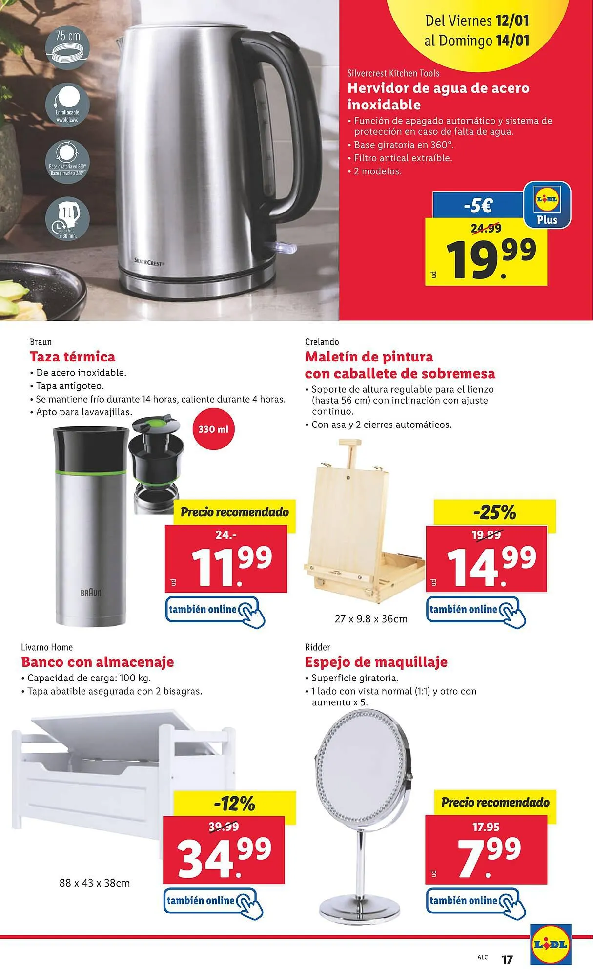 Catálogo de Folleto Lidl 8 de enero al 14 de enero 2024 - Página 39