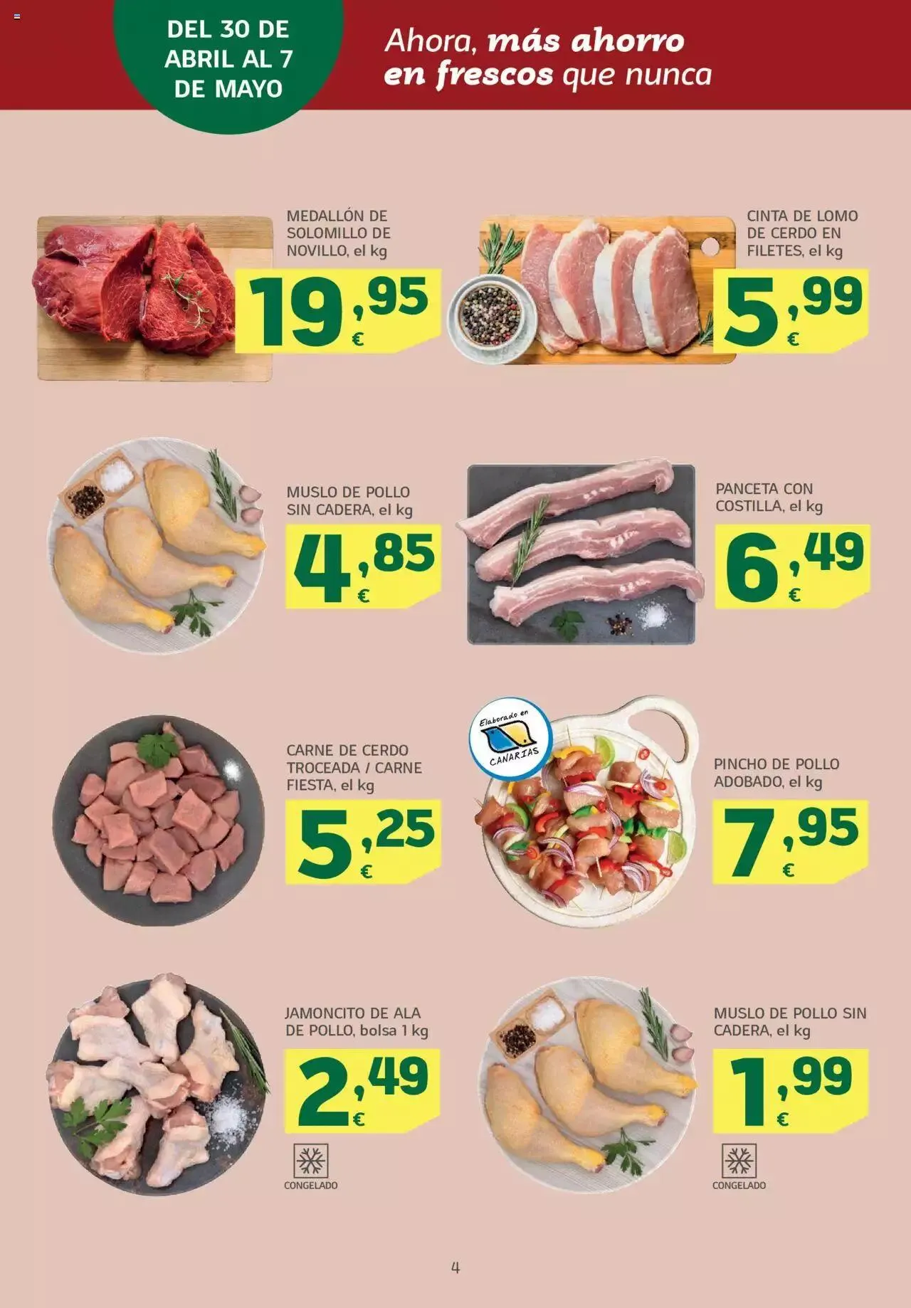 Catálogo de HiperDino folleto 30 de abril al 7 de mayo 2024 - Página 4