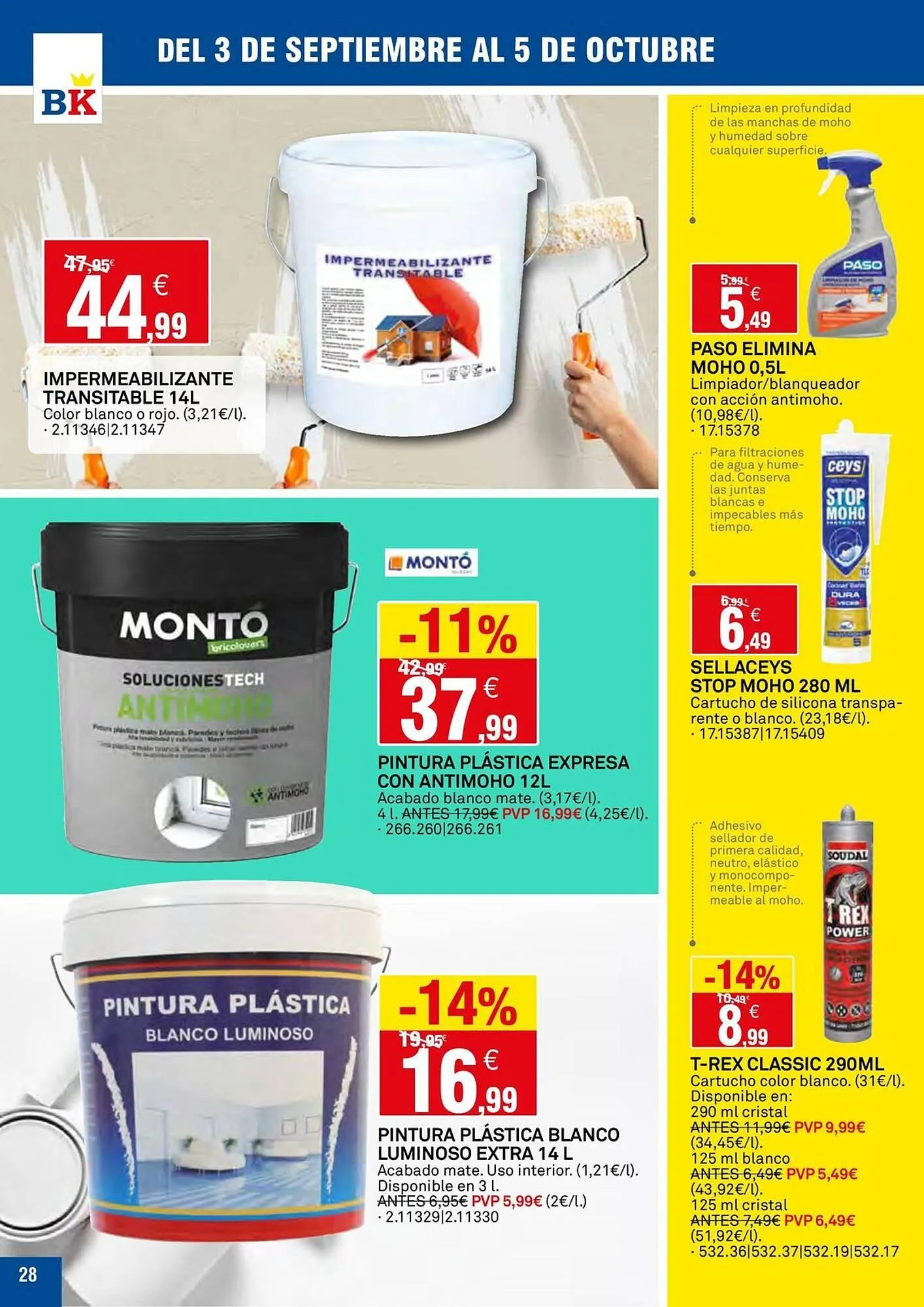 Catálogo de Catálogo Bricoking 3 de septiembre al 15 de octubre 2025 - Página 28