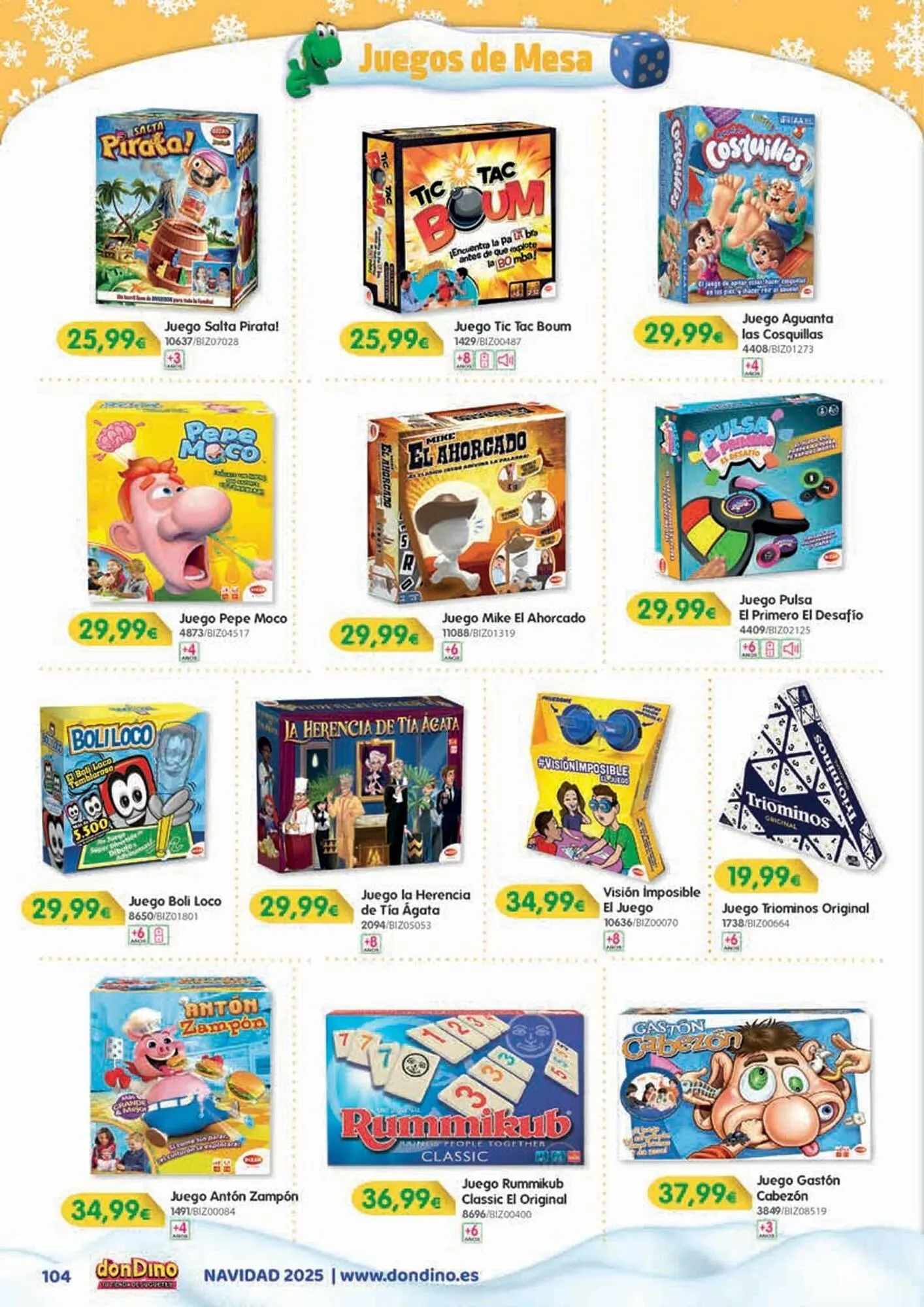 Catálogo de Catálogo Don Dino 31 de octubre al 19 de diciembre 2025 - Página 104