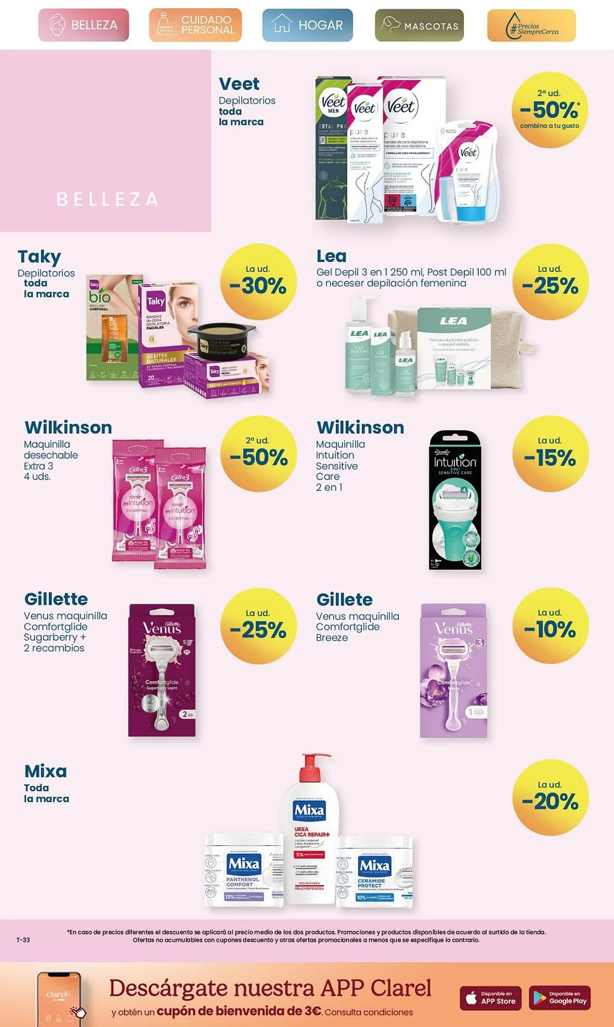 Catálogo de Folleto Clarel 27 de agosto al 9 de septiembre 2025 - Página 4