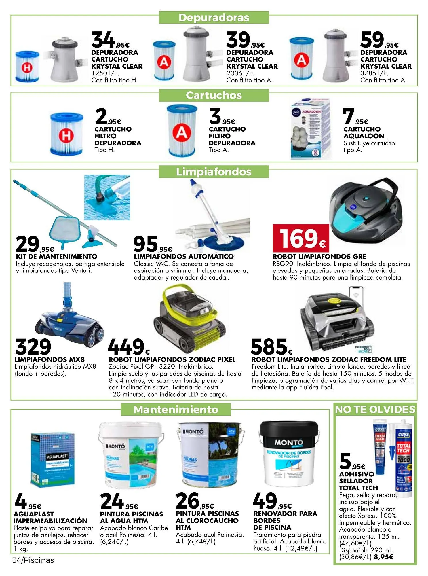 Catálogo de Folleto CMB Bricolage 6 de abril al 30 de junio 2026 - Página 34