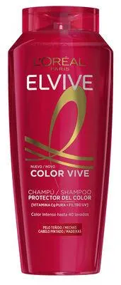 Champú protector Elvive 380ml Color Vive para cabello teñido o mechas