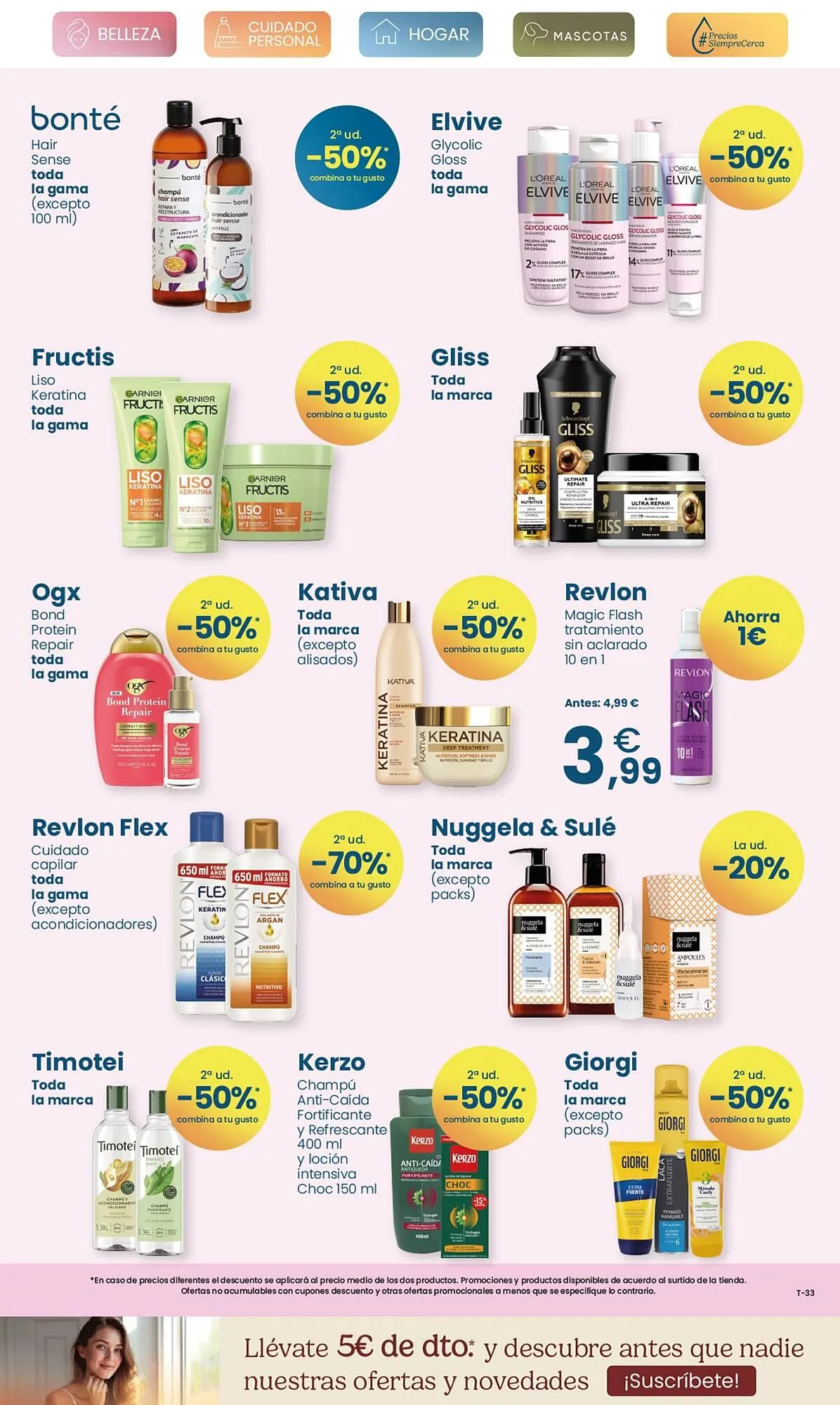 Catálogo de Folleto Clarel 23 de julio al 5 de agosto 2025 - Página 5