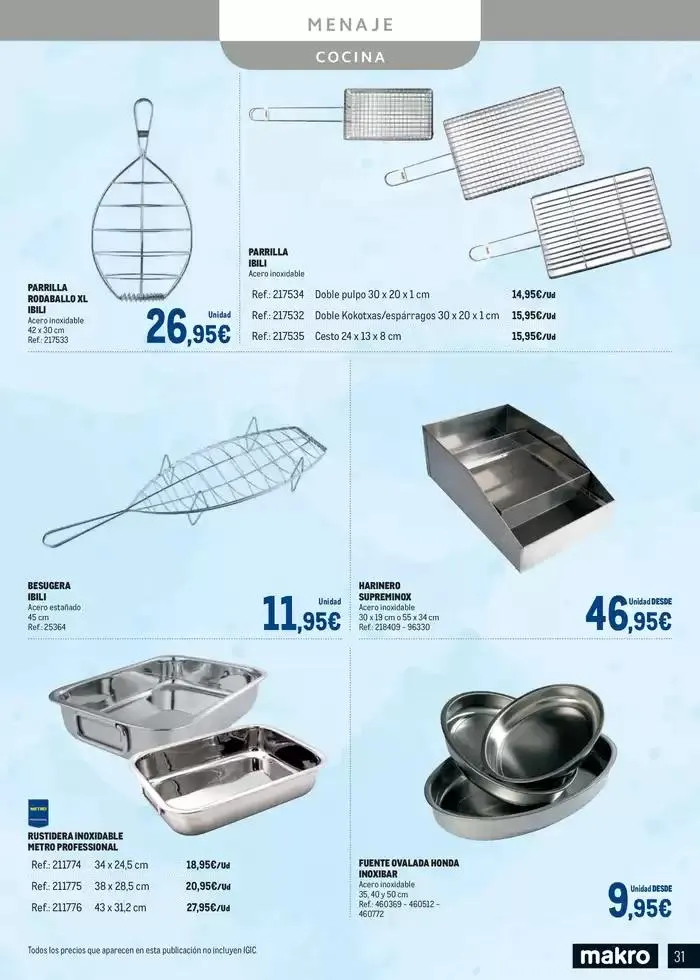 Catálogo de Especial Pescados Canarias 4 de marzo al 6 de abril 2025 - Página 31