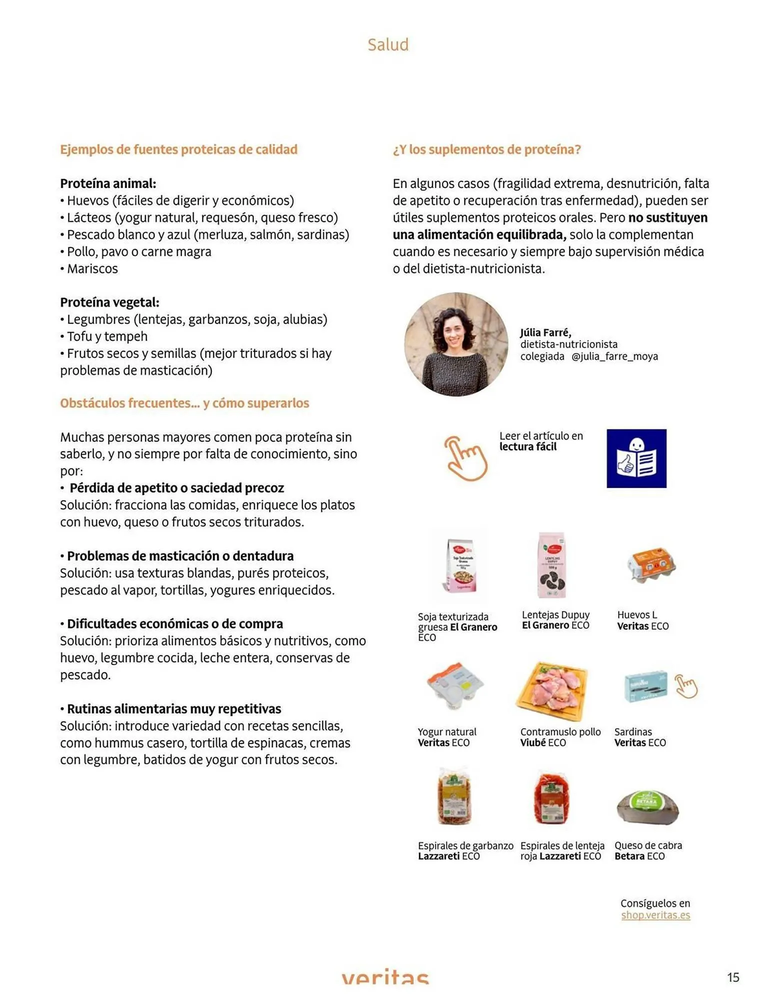 Catálogo de Catálogo Veritas 1 de noviembre al 30 de noviembre 2025 - Página 15