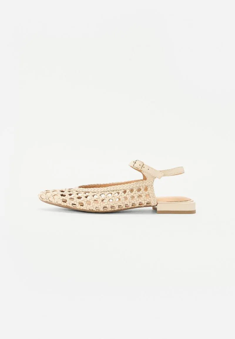 DEBLOIS - Bailarinas con hebilla - off white