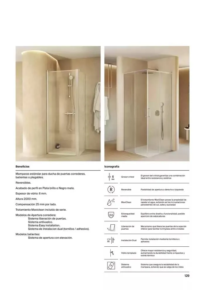Catálogo de Platos de Ducha, Bañeras y Mamparas 9 de enero al 31 de diciembre 2025 - Página 131