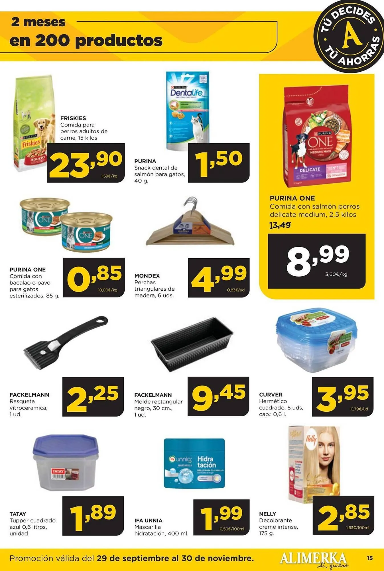 Catálogo de Folleto Alimerka 30 de septiembre al 30 de noviembre 2025 - Página 15