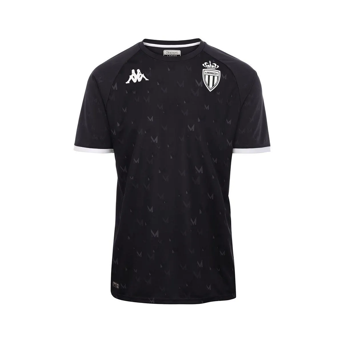 Camiseta de juego Aboupret Pro AS Monaco Gris Hombre