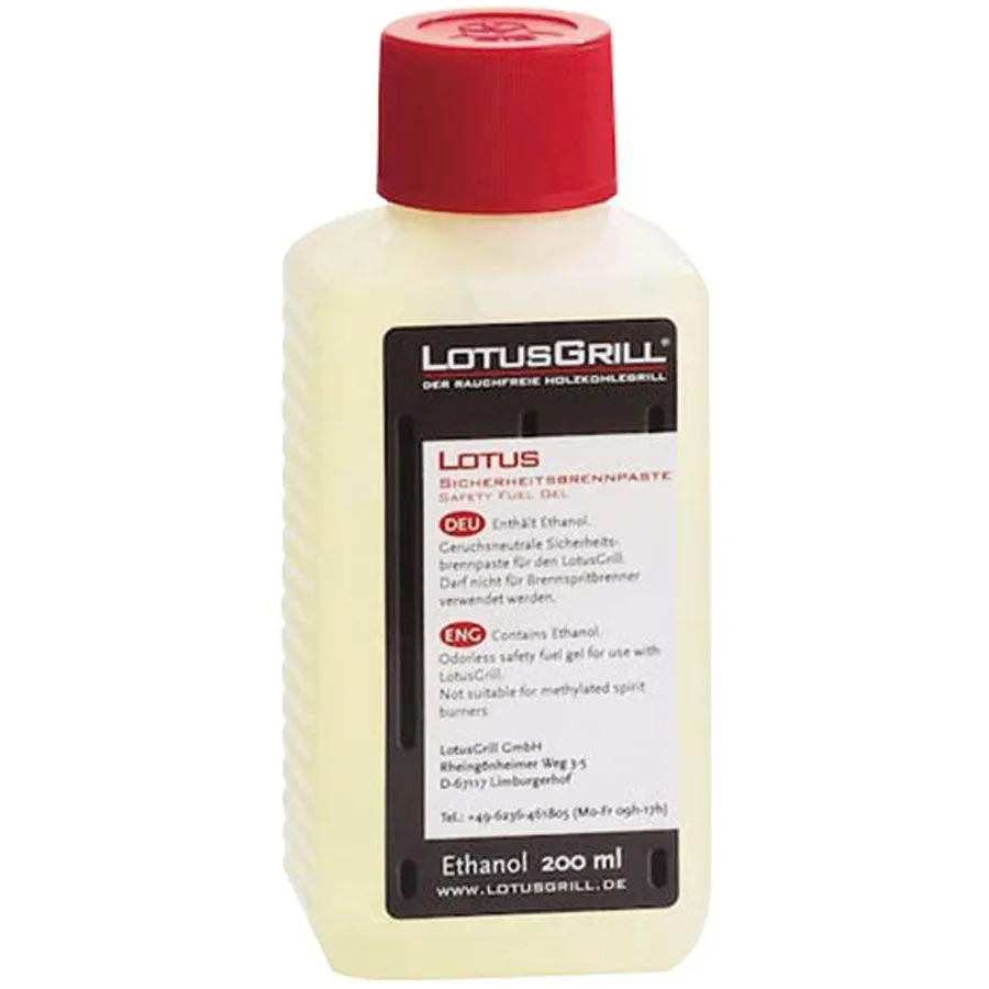 Gel bioetanol de encendido Lotusgrill