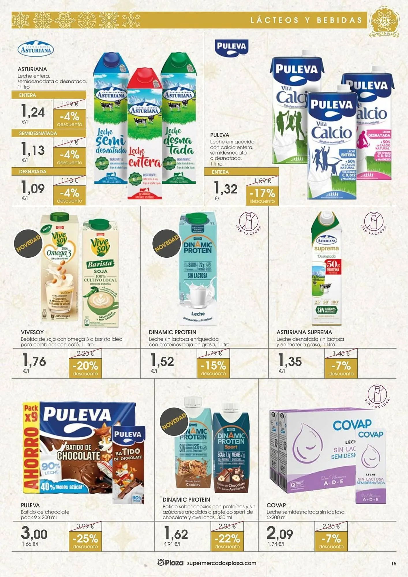 Catálogo de Folleto Supermercados Plaza 18 de diciembre al 7 de enero 2026 - Página 15