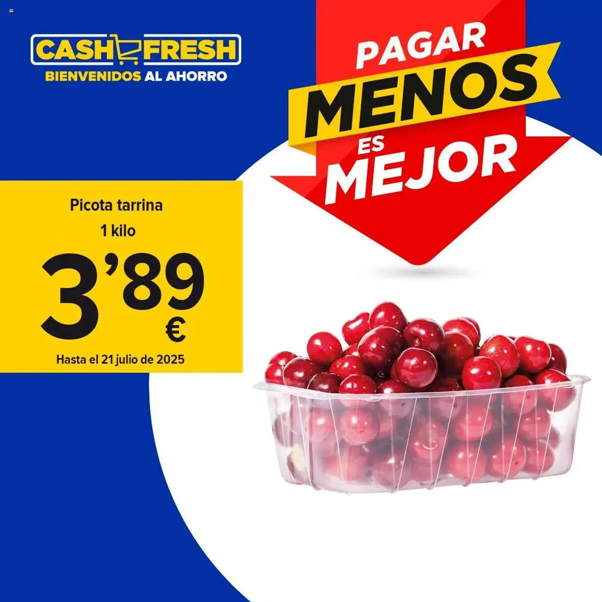 Catálogo de Folleto Cash Fresh 11 de julio al 21 de julio 2025 - Página 1