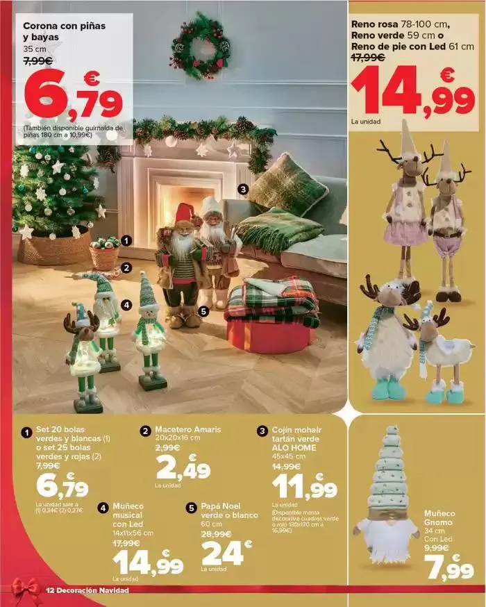 Catálogo de DECORACIÓN NAVIDAD 7 de noviembre al 9 de diciembre 2024 - Página 12