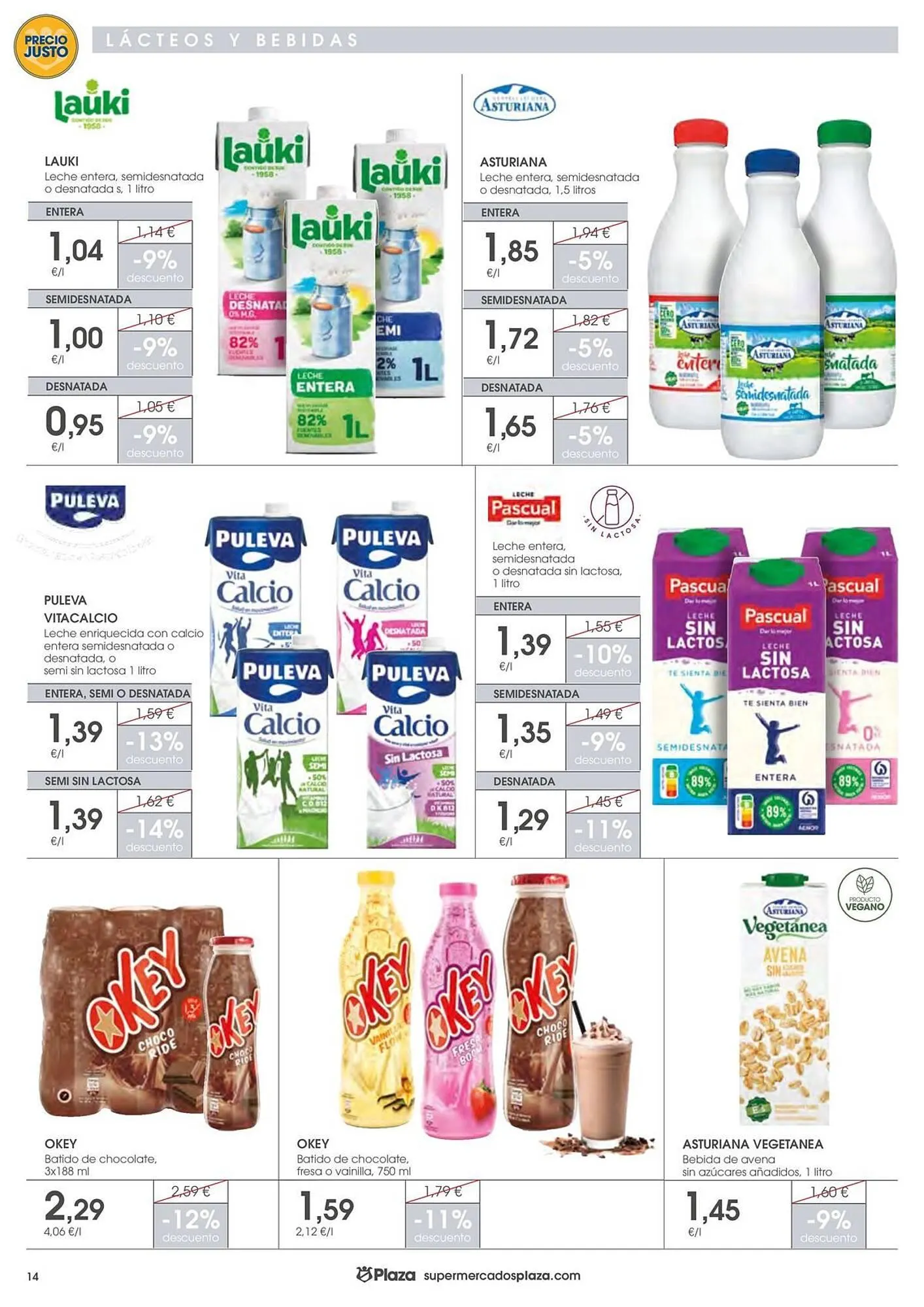 Catálogo de Folleto Supermercados Plaza 12 de junio al 25 de junio 2025 - Página 14