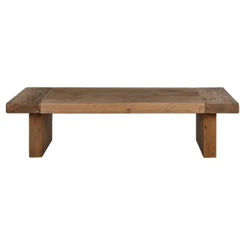 Recycled pine coffee table, 135cm