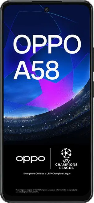 OPPO A58 4G Negro 128GB