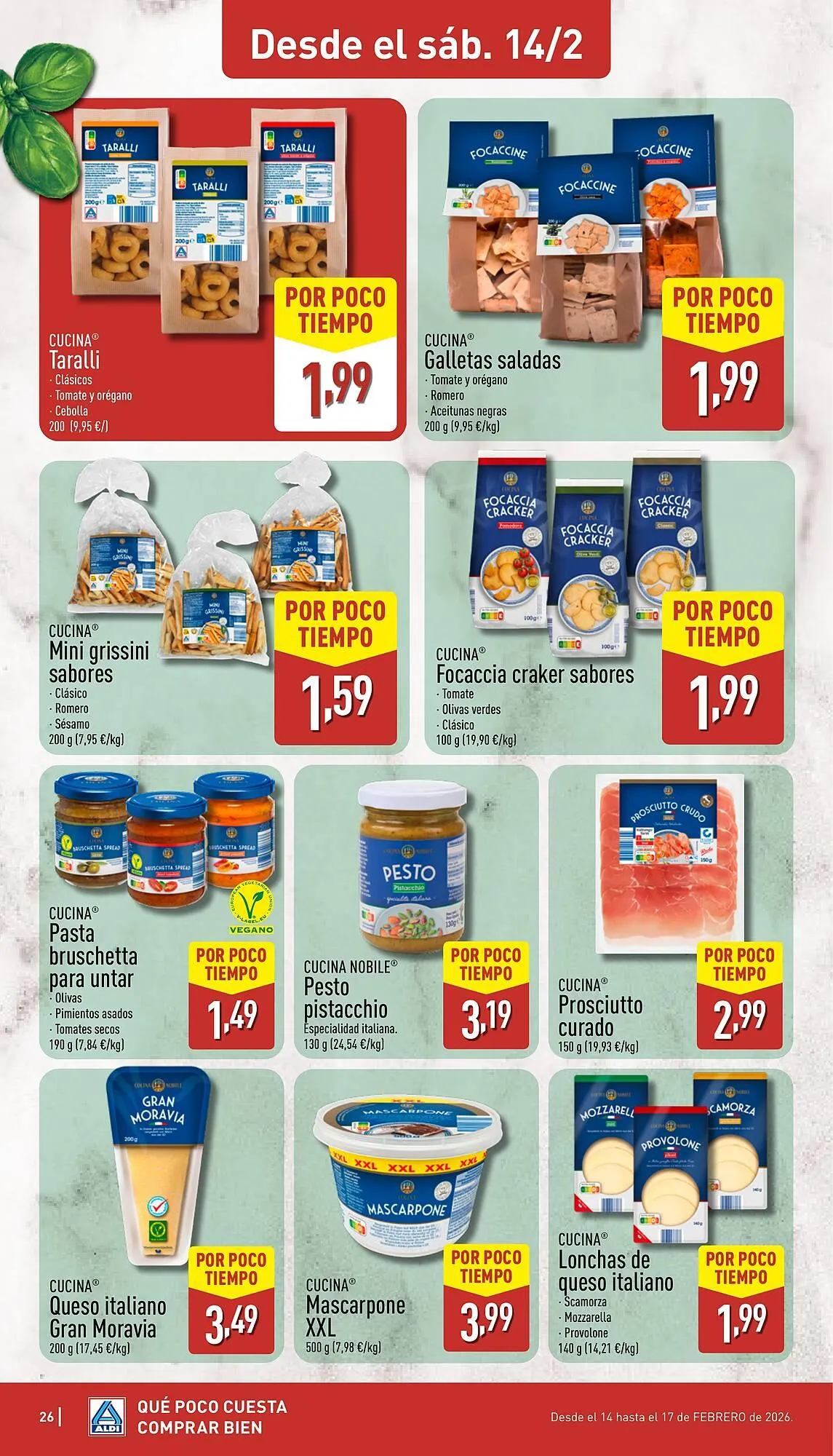 Catálogo de Folleto ALDI 9 de febrero al 15 de febrero 2026 - Página 26