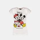 Camiseta de mujer Disney con Mickey Mouse y Minnie