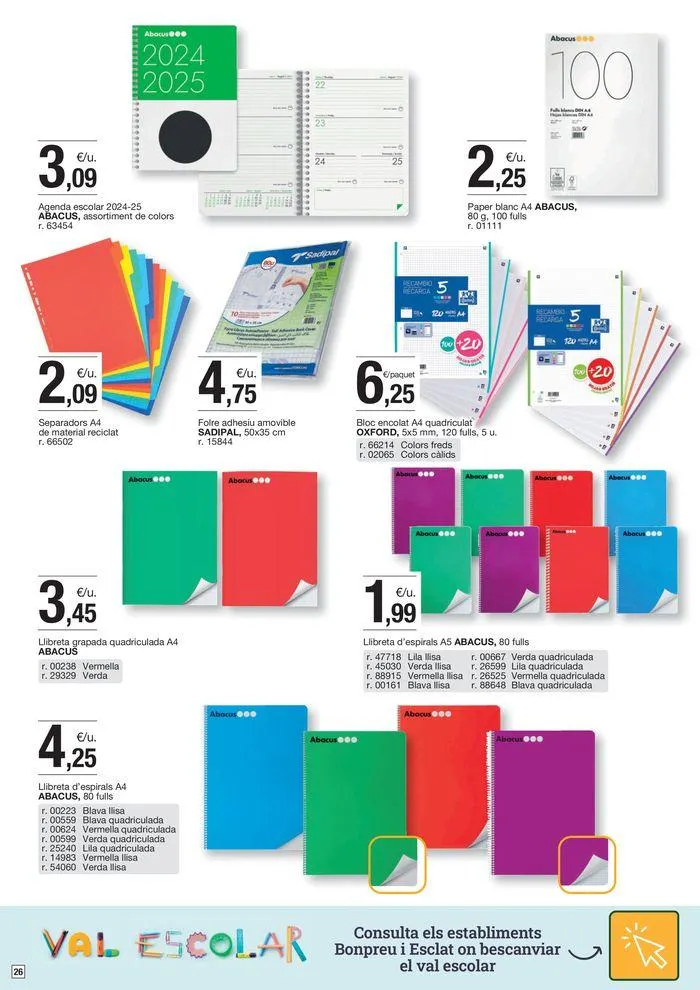 Catálogo de Fullet d'ofertes quinzenals  2 de septiembre al 9 de septiembre 2024 - Página 26