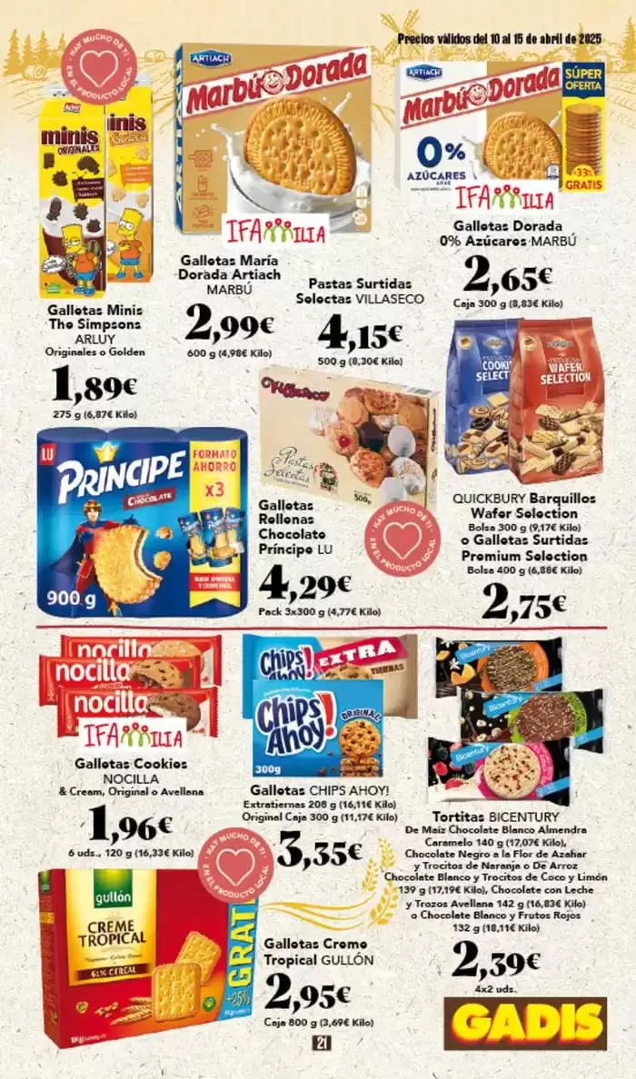 Catálogo de Precios válidos del 10 al 15 abril 10 de abril al 15 de abril 2025 - Página 21