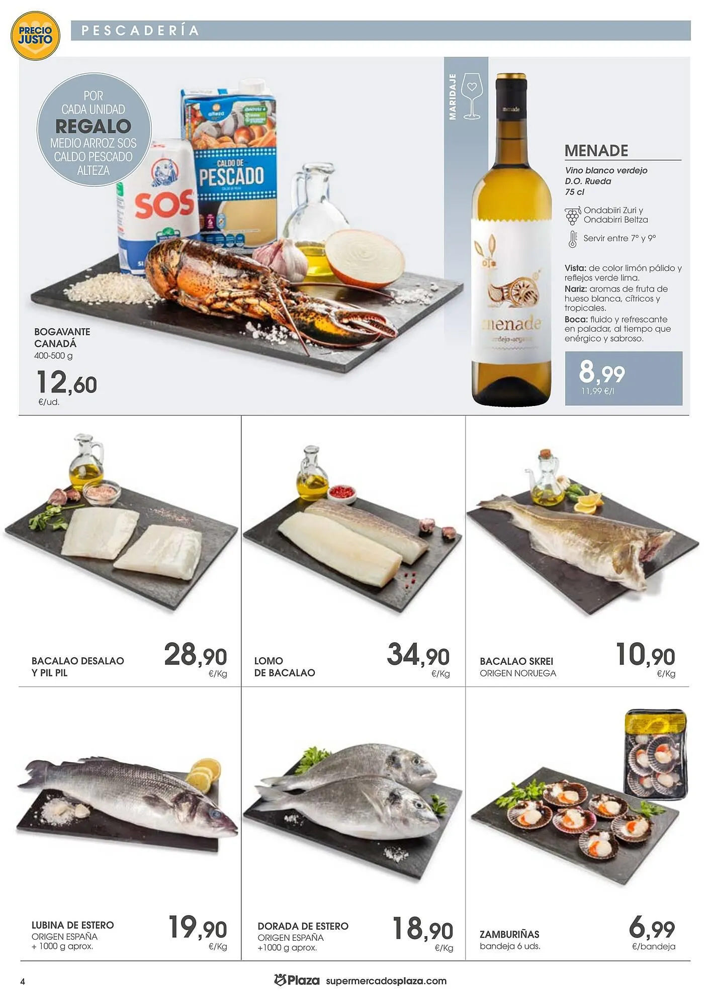 Catálogo de Folleto Supermercados Plaza 29 de febrero al 13 de marzo 2024 - Página 4